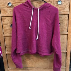 Cropped hoodie